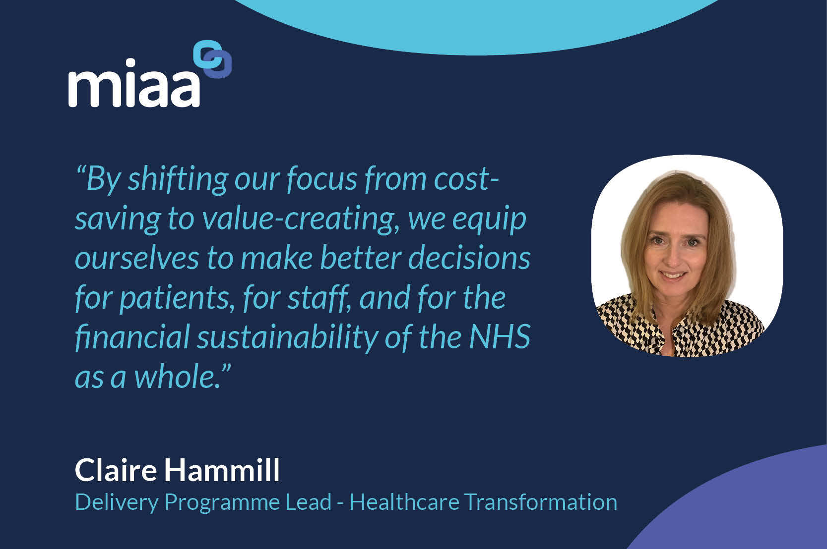 Claire Hammill Blog: The Value Equation: Aligning clinical, operational and financial thinking to improve healthcare and health outcomes