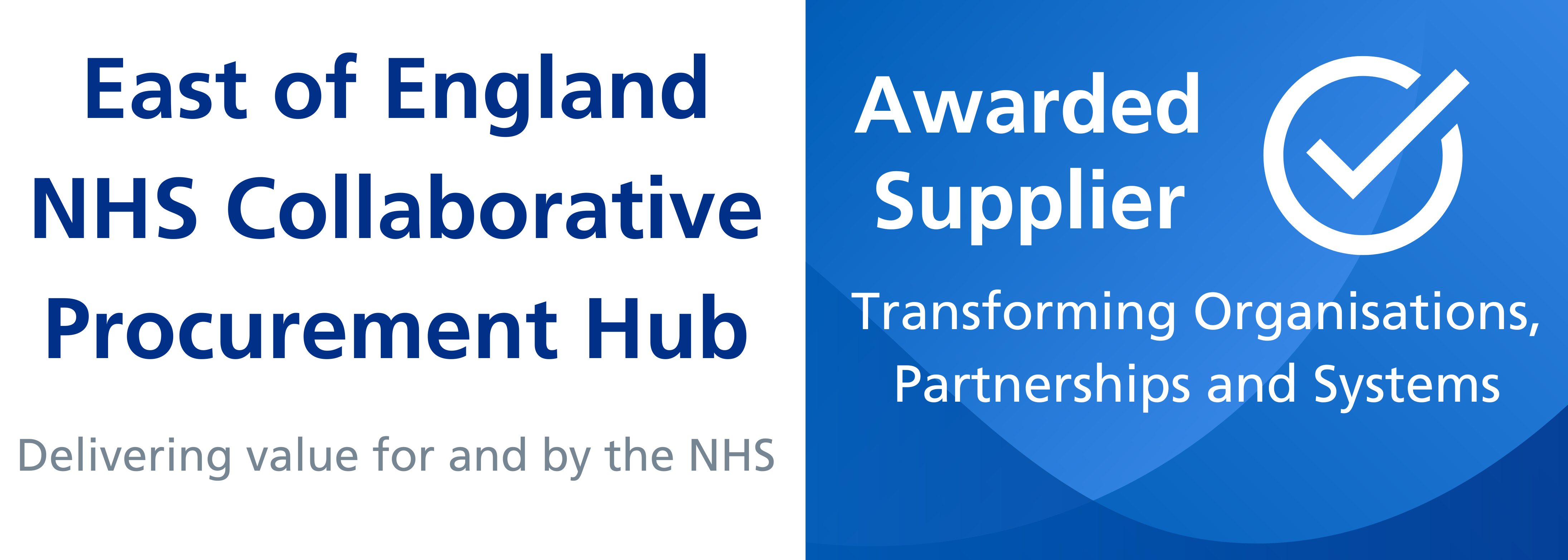 East of England Awarded Supplier Certificate