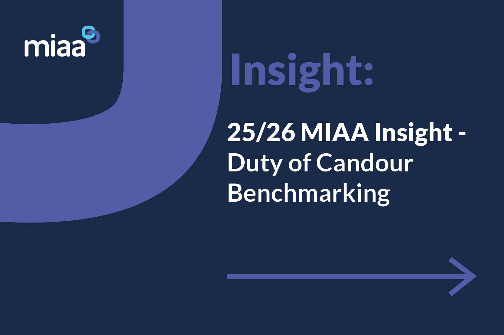25/26 MIAA Insight - Duty of Candour Benchmarking