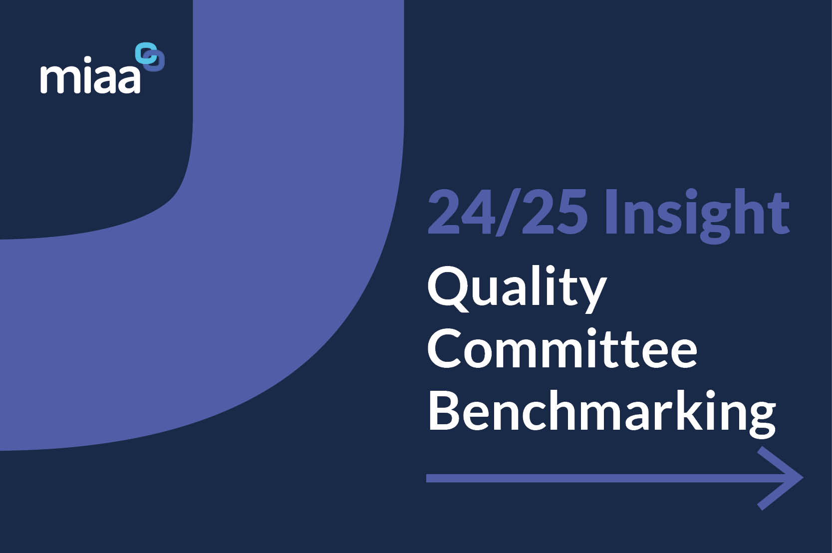 24/25 MIAA Insight - Quality Committee Benchmarking