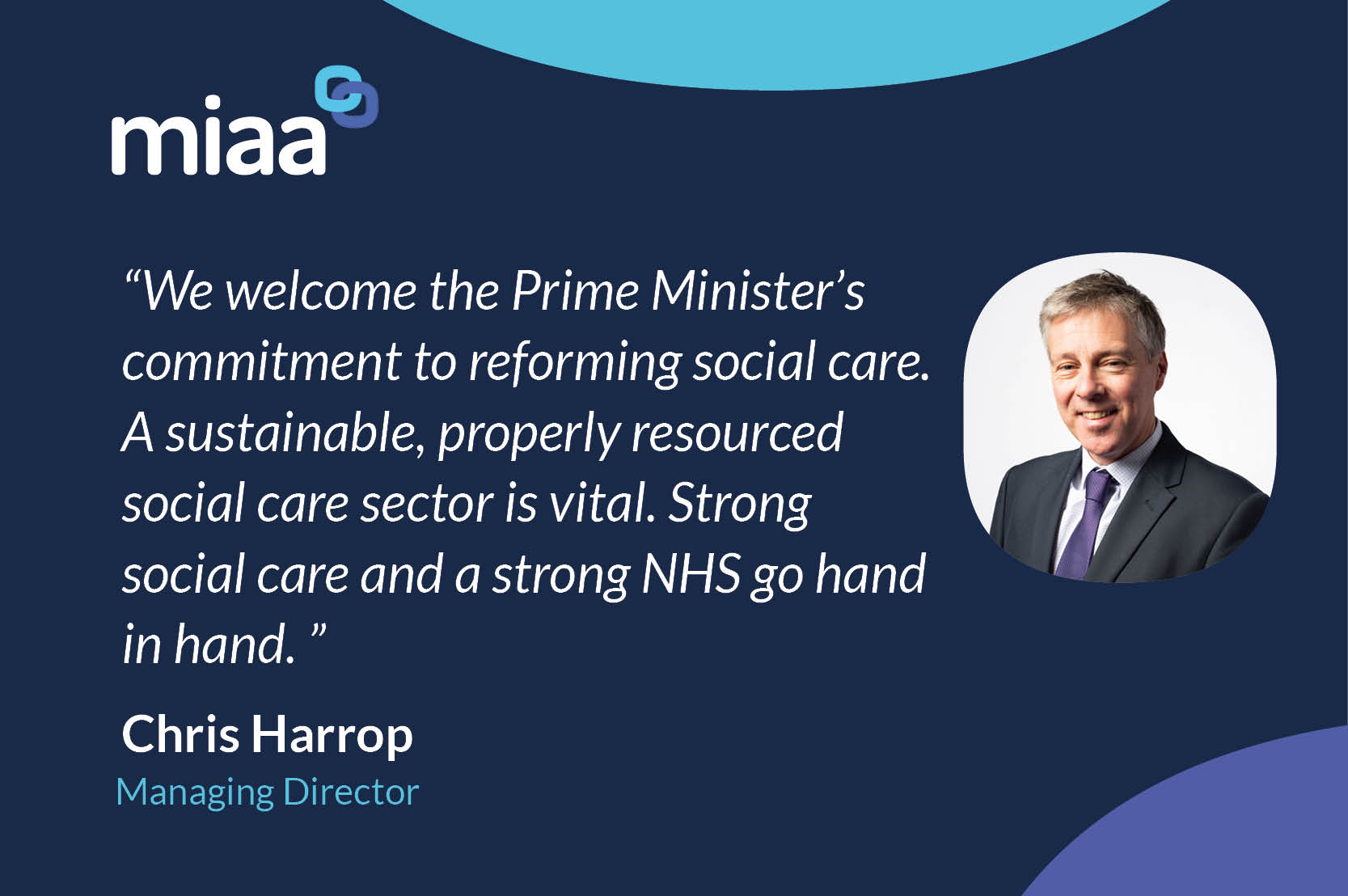 Statement on the Government's Social Care Reform Announcement